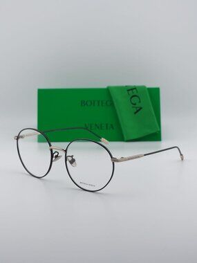 Bottega Veneta BV0214O 001 Round Eyeglasses 53mm - Black